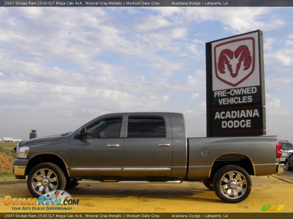 2007 Dodge Ram 2500 SLT Mega Cab 4x4 Mineral Gray Metallic / Medium Slate Gray Photo #2