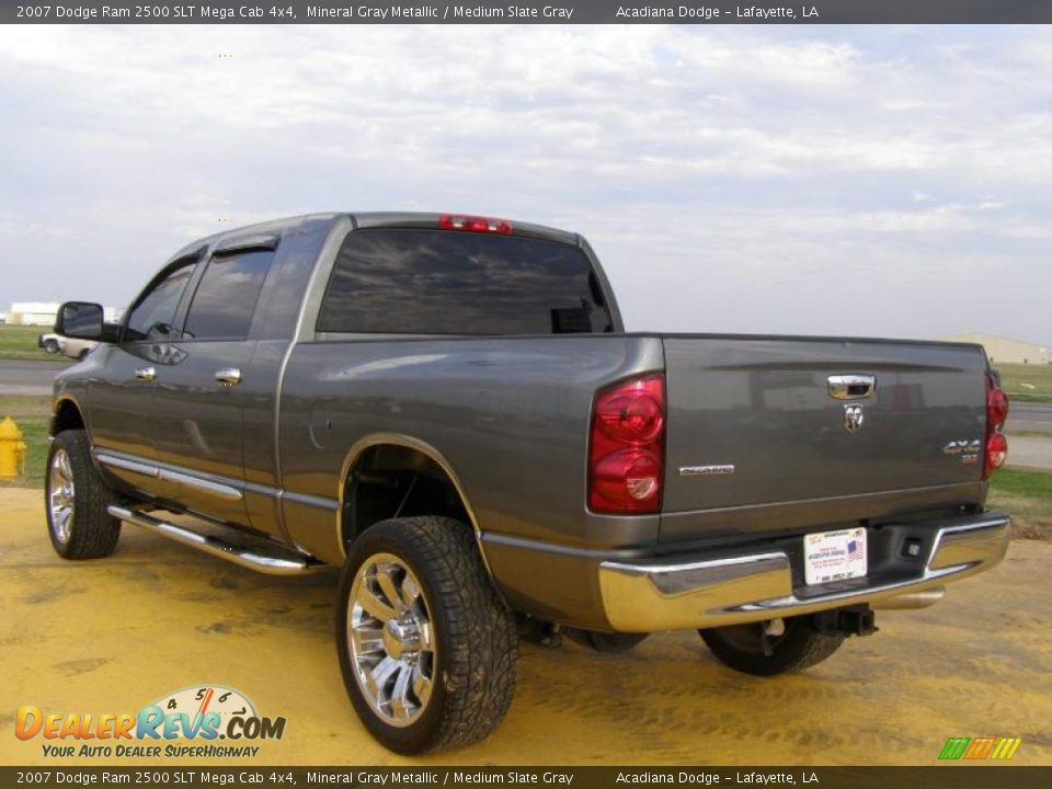 2007 Dodge Ram 2500 SLT Mega Cab 4x4 Mineral Gray Metallic / Medium Slate Gray Photo #3