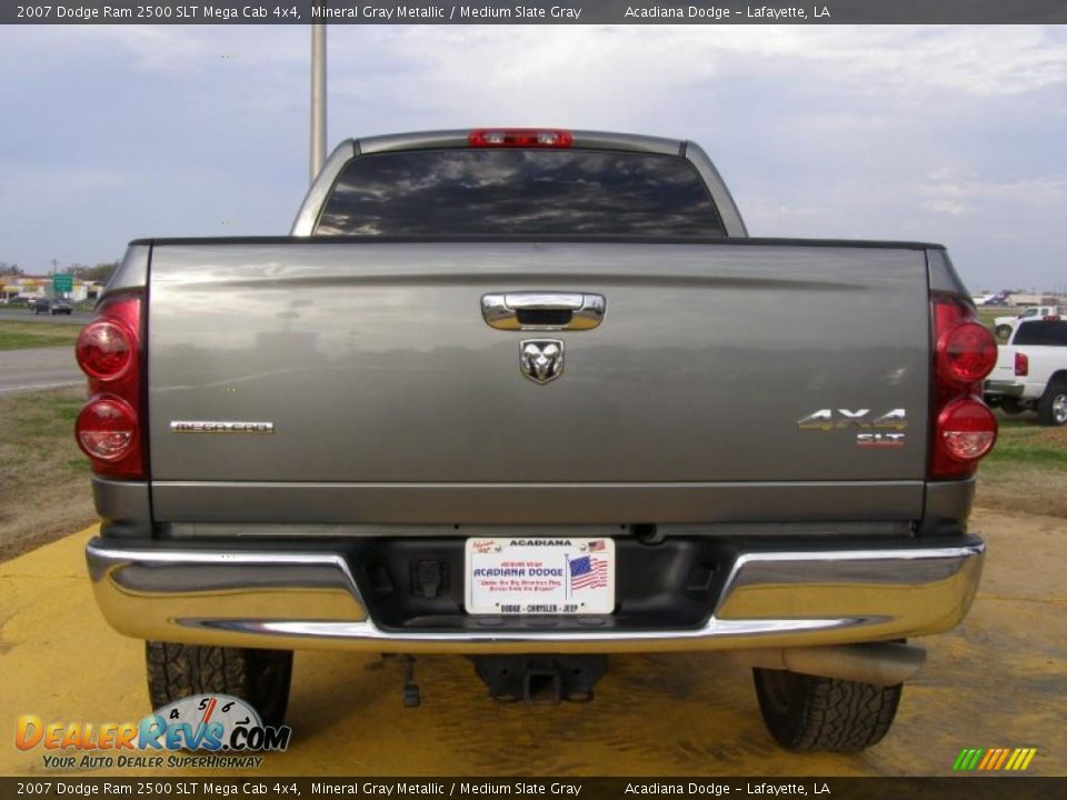 2007 Dodge Ram 2500 SLT Mega Cab 4x4 Mineral Gray Metallic / Medium Slate Gray Photo #4