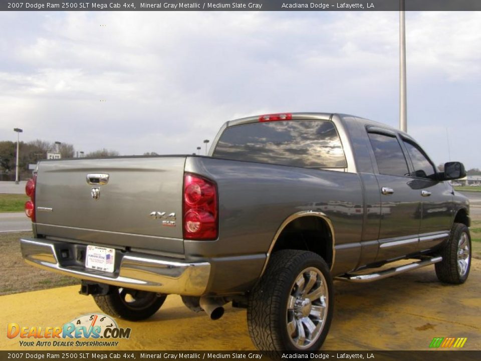 2007 Dodge Ram 2500 SLT Mega Cab 4x4 Mineral Gray Metallic / Medium Slate Gray Photo #5
