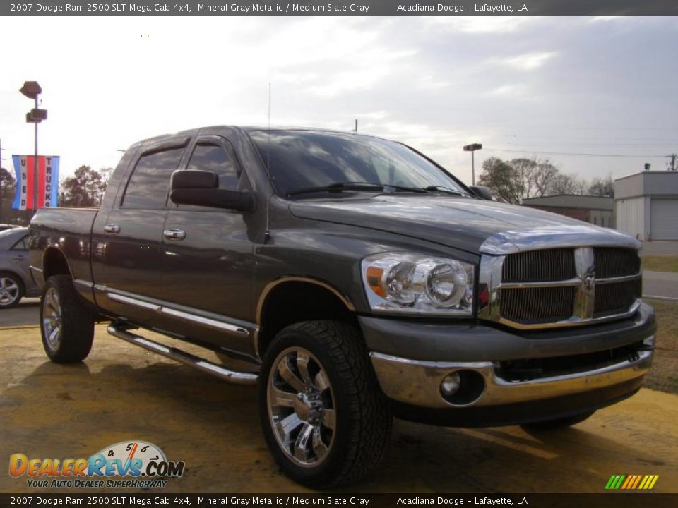 2007 Dodge Ram 2500 SLT Mega Cab 4x4 Mineral Gray Metallic / Medium Slate Gray Photo #7