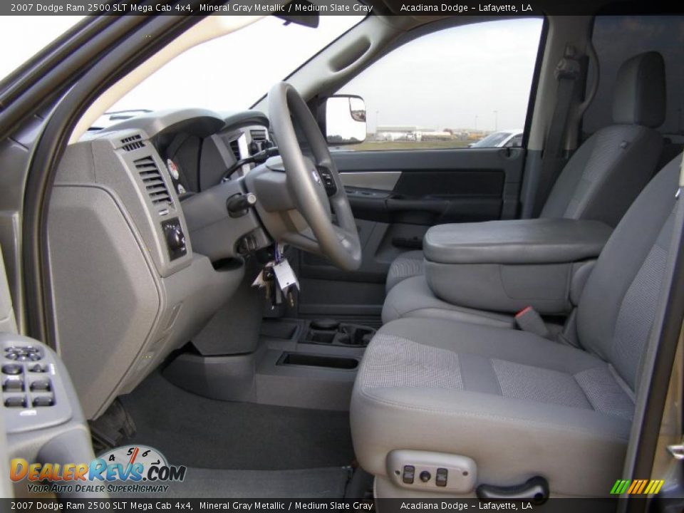 2007 Dodge Ram 2500 SLT Mega Cab 4x4 Mineral Gray Metallic / Medium Slate Gray Photo #9