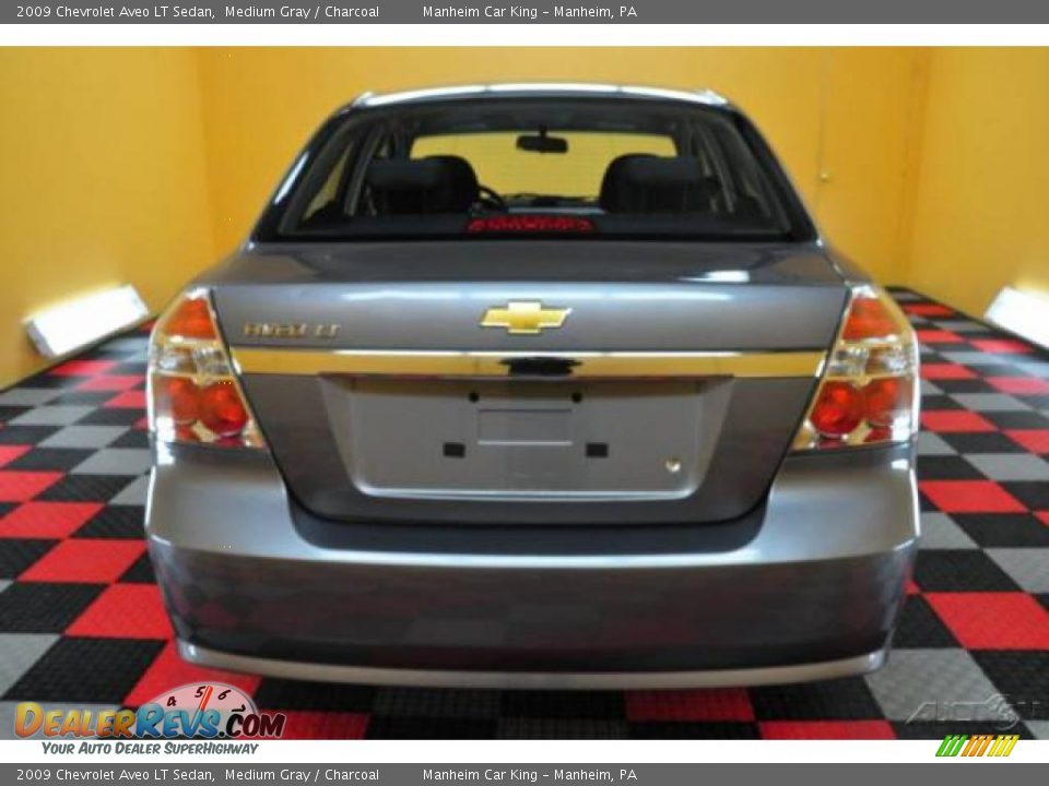 2009 Chevrolet Aveo LT Sedan Medium Gray / Charcoal Photo #5