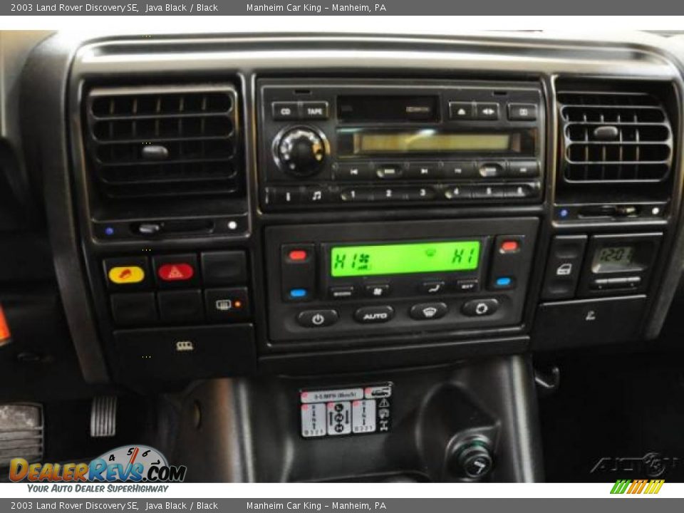 2003 Land Rover Discovery SE Java Black / Black Photo #8