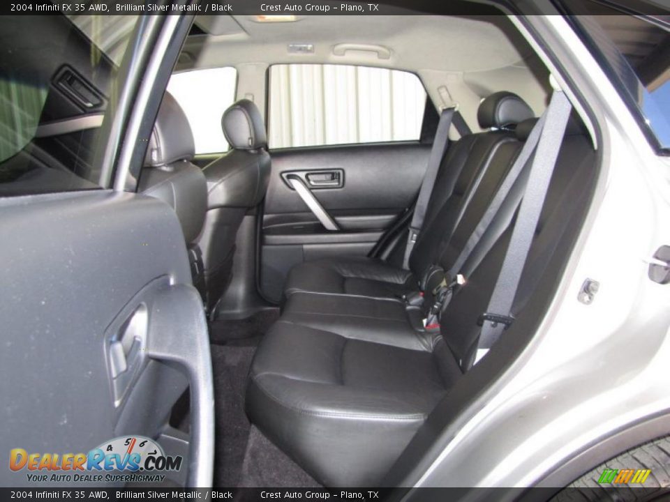 2004 Infiniti FX 35 AWD Brilliant Silver Metallic / Black Photo #9