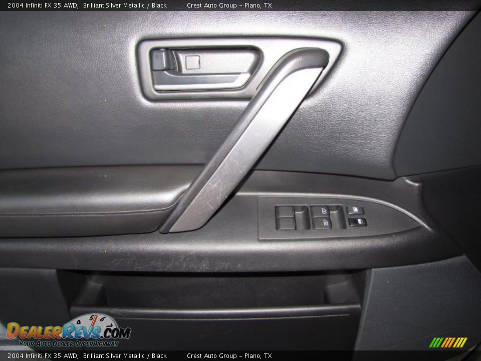 2004 Infiniti FX 35 AWD Brilliant Silver Metallic / Black Photo #10