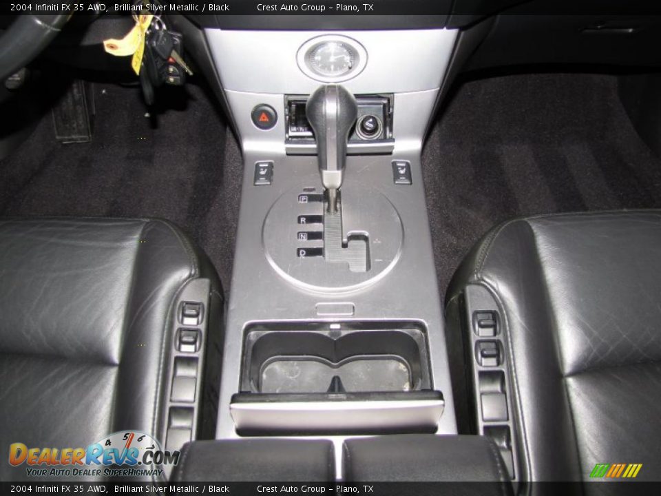 2004 Infiniti FX 35 AWD Brilliant Silver Metallic / Black Photo #14