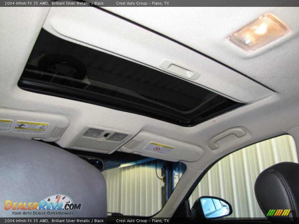 2004 Infiniti FX 35 AWD Brilliant Silver Metallic / Black Photo #15
