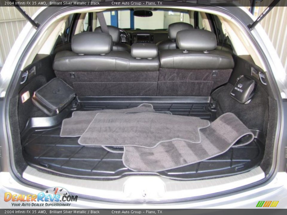 2004 Infiniti FX 35 AWD Brilliant Silver Metallic / Black Photo #17