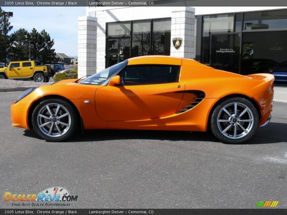 Chrome Orange 2005 Lotus Elise  Photo #9
