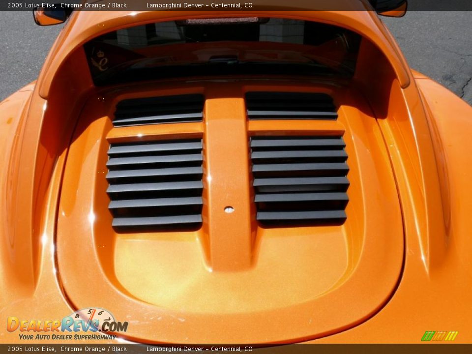 2005 Lotus Elise Chrome Orange / Black Photo #21