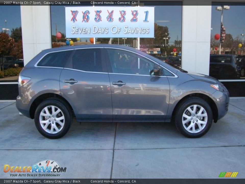 2007 Mazda CX-7 Sport Galaxy Gray Mica / Black Photo #2