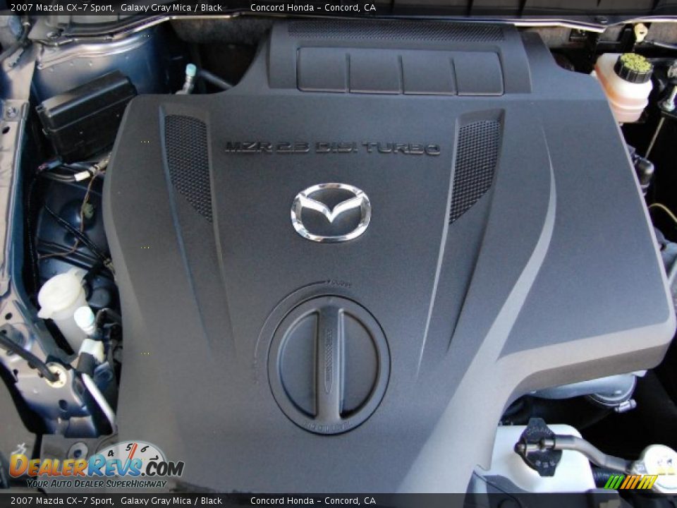 2007 Mazda CX-7 Sport Galaxy Gray Mica / Black Photo #9