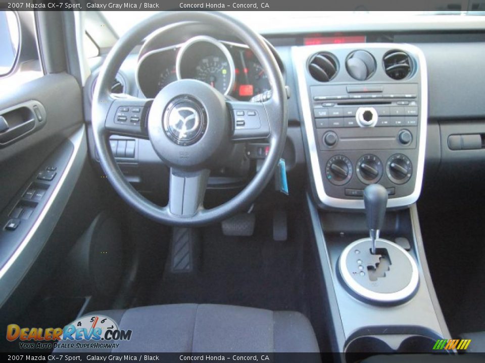 2007 Mazda CX-7 Sport Galaxy Gray Mica / Black Photo #12