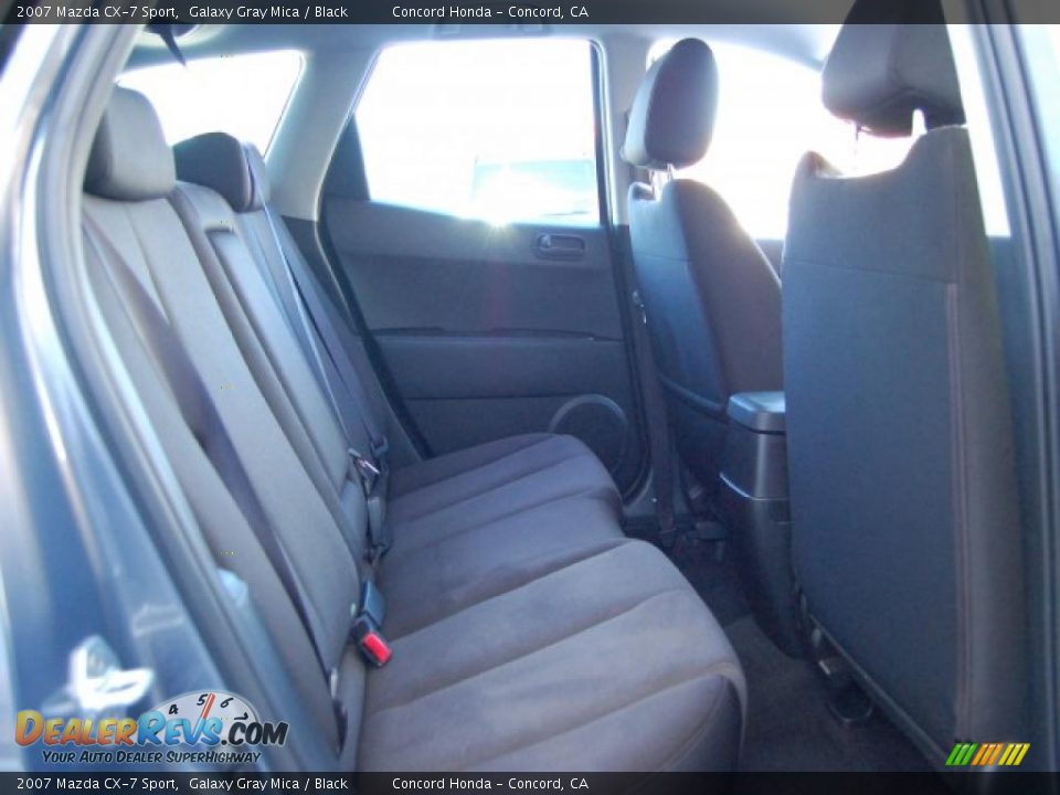 2007 Mazda CX-7 Sport Galaxy Gray Mica / Black Photo #15
