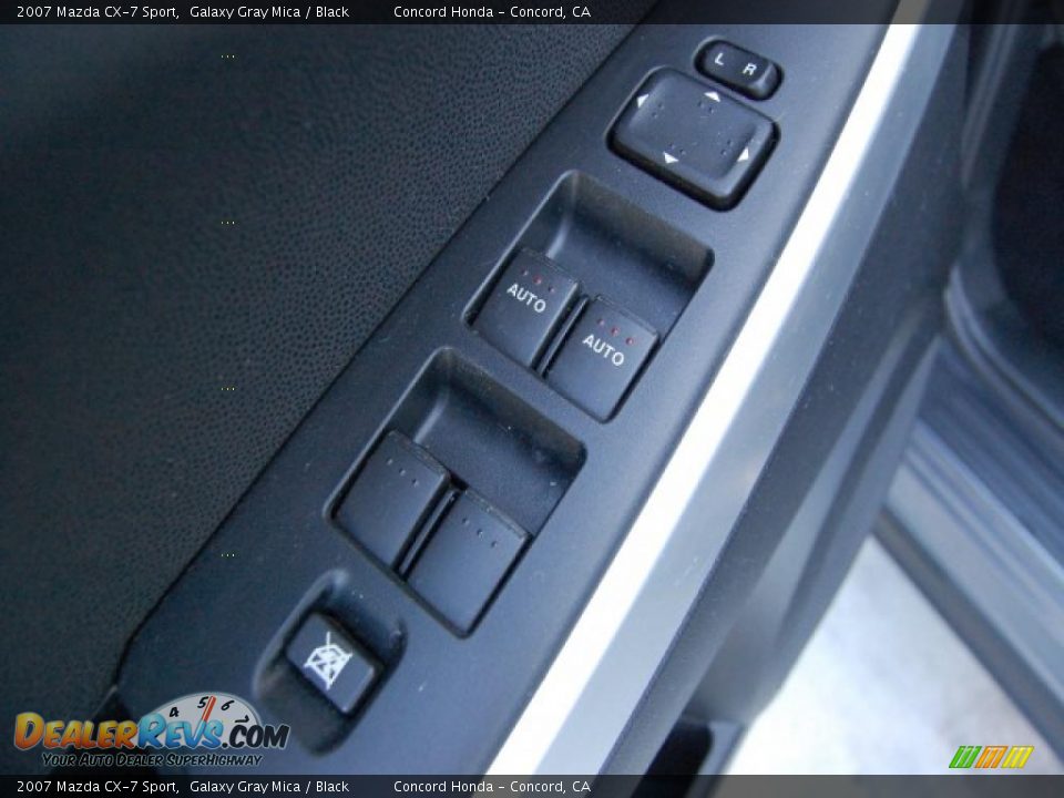 2007 Mazda CX-7 Sport Galaxy Gray Mica / Black Photo #17