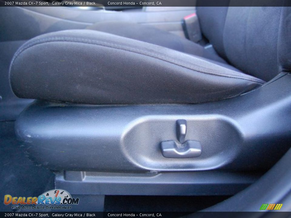 2007 Mazda CX-7 Sport Galaxy Gray Mica / Black Photo #18