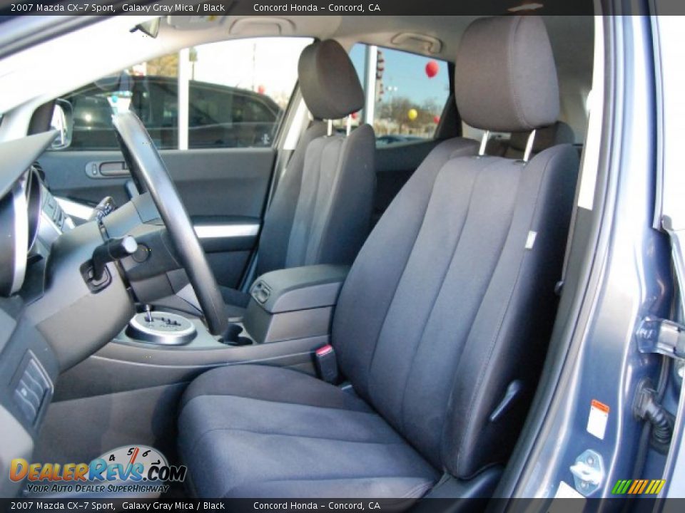 2007 Mazda CX-7 Sport Galaxy Gray Mica / Black Photo #22