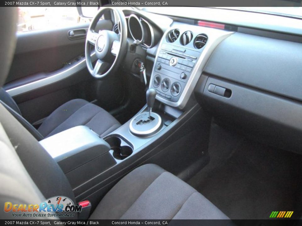 2007 Mazda CX-7 Sport Galaxy Gray Mica / Black Photo #23