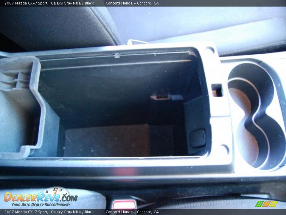 2007 Mazda CX-7 Sport Galaxy Gray Mica / Black Photo #25