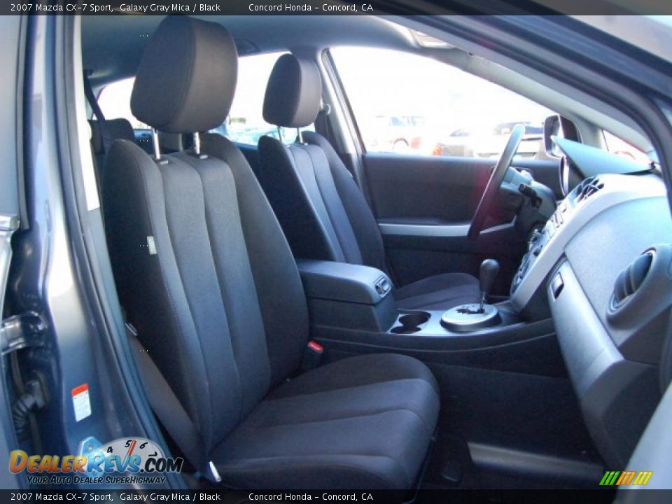 2007 Mazda CX-7 Sport Galaxy Gray Mica / Black Photo #26