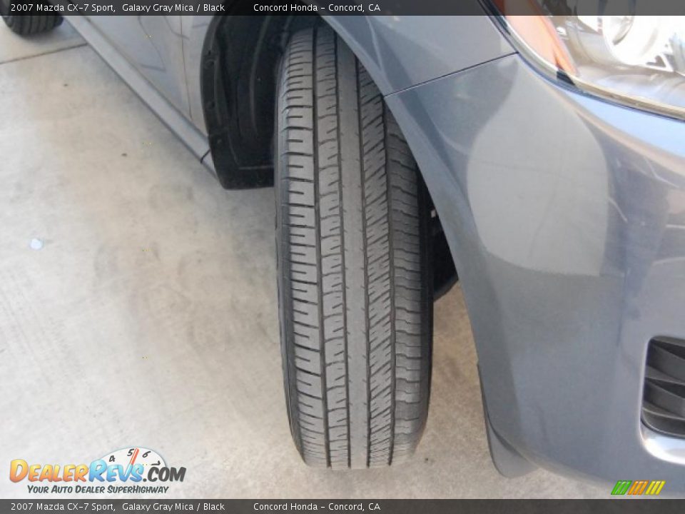 2007 Mazda CX-7 Sport Galaxy Gray Mica / Black Photo #29