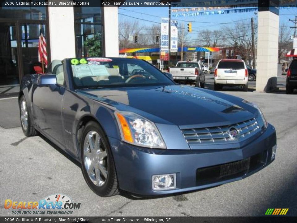 2006 Cadillac XLR Roadster Blue Steel / Shale Photo #1