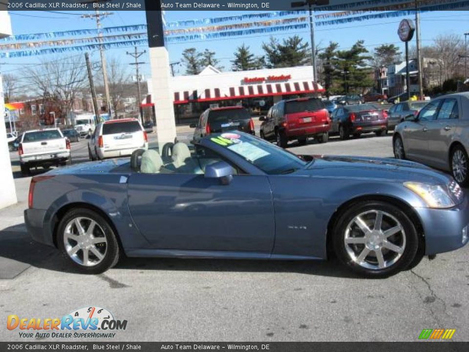 2006 Cadillac XLR Roadster Blue Steel / Shale Photo #3