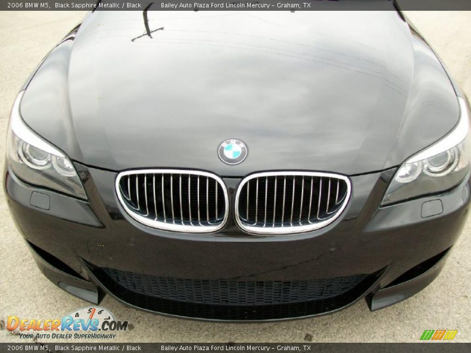 2006 BMW M5 Black Sapphire Metallic / Black Photo #1