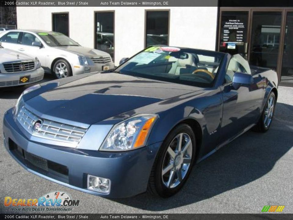 2006 Cadillac XLR Roadster Blue Steel / Shale Photo #6