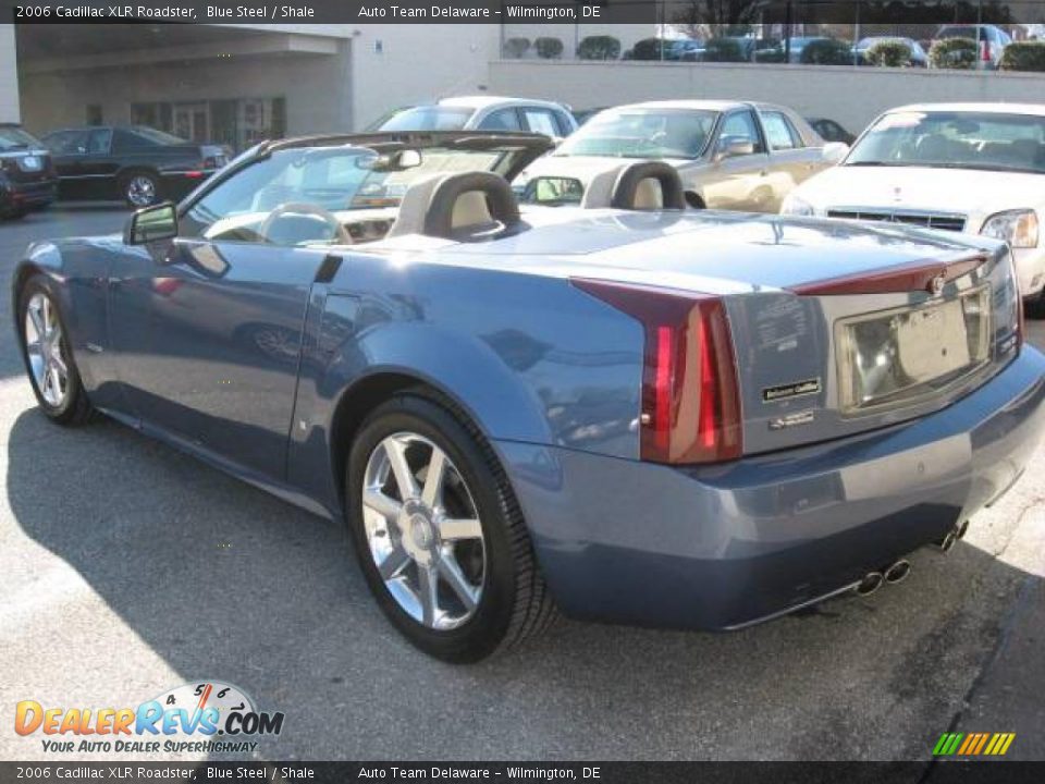 2006 Cadillac XLR Roadster Blue Steel / Shale Photo #7