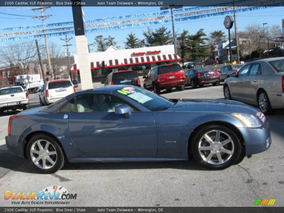 2006 Cadillac XLR Roadster Blue Steel / Shale Photo #10