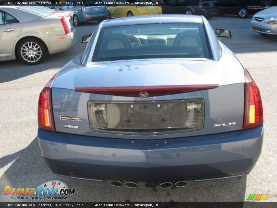 2006 Cadillac XLR Roadster Blue Steel / Shale Photo #12