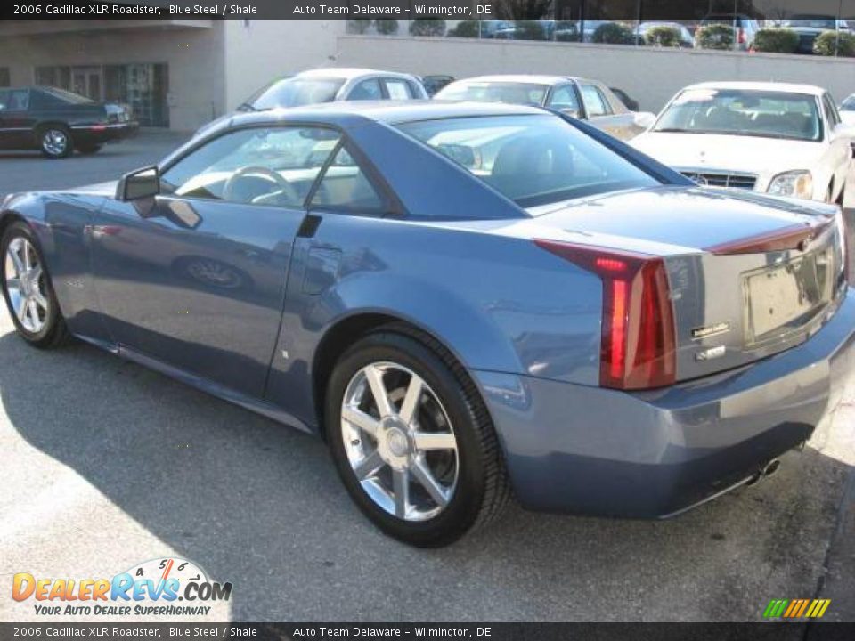 2006 Cadillac XLR Roadster Blue Steel / Shale Photo #13