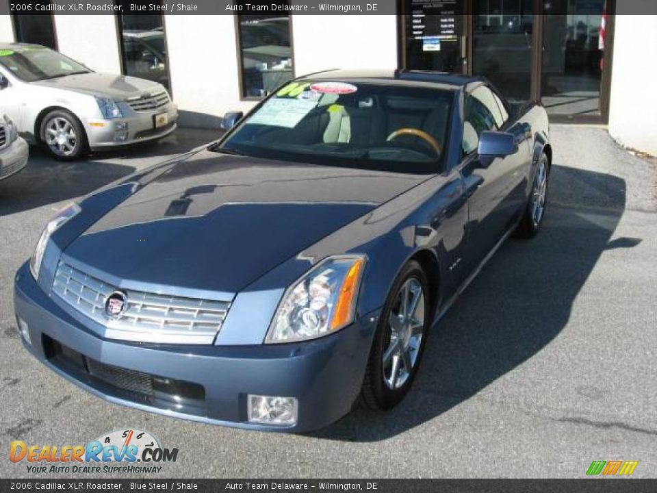 2006 Cadillac XLR Roadster Blue Steel / Shale Photo #15