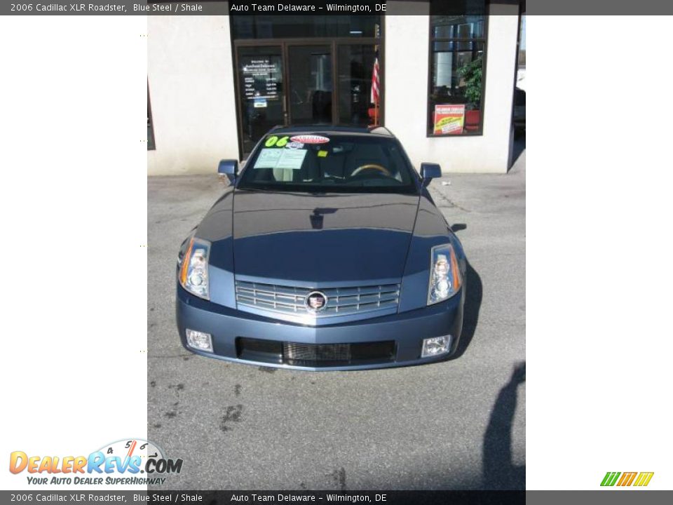 2006 Cadillac XLR Roadster Blue Steel / Shale Photo #16