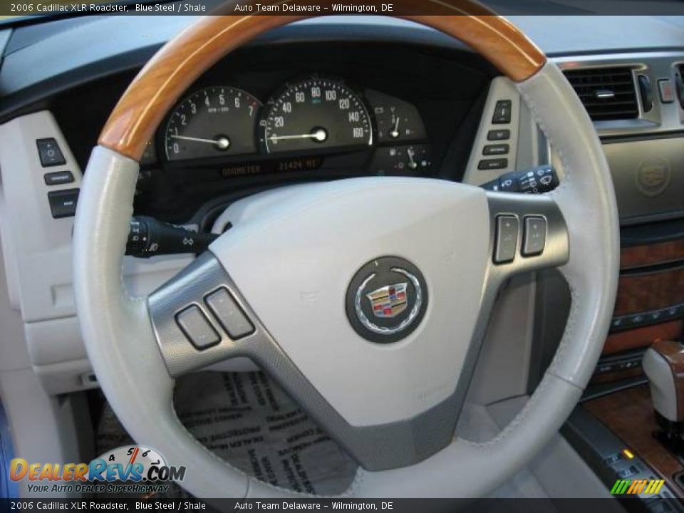 2006 Cadillac XLR Roadster Blue Steel / Shale Photo #20