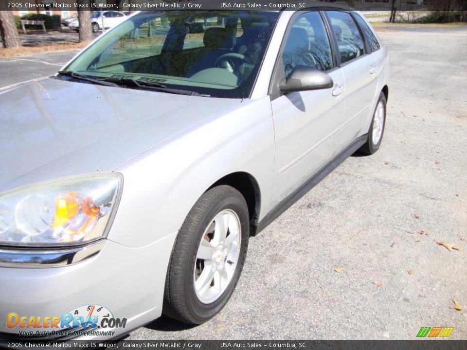 2005 Chevrolet Malibu Maxx LS Wagon Galaxy Silver Metallic / Gray Photo #7
