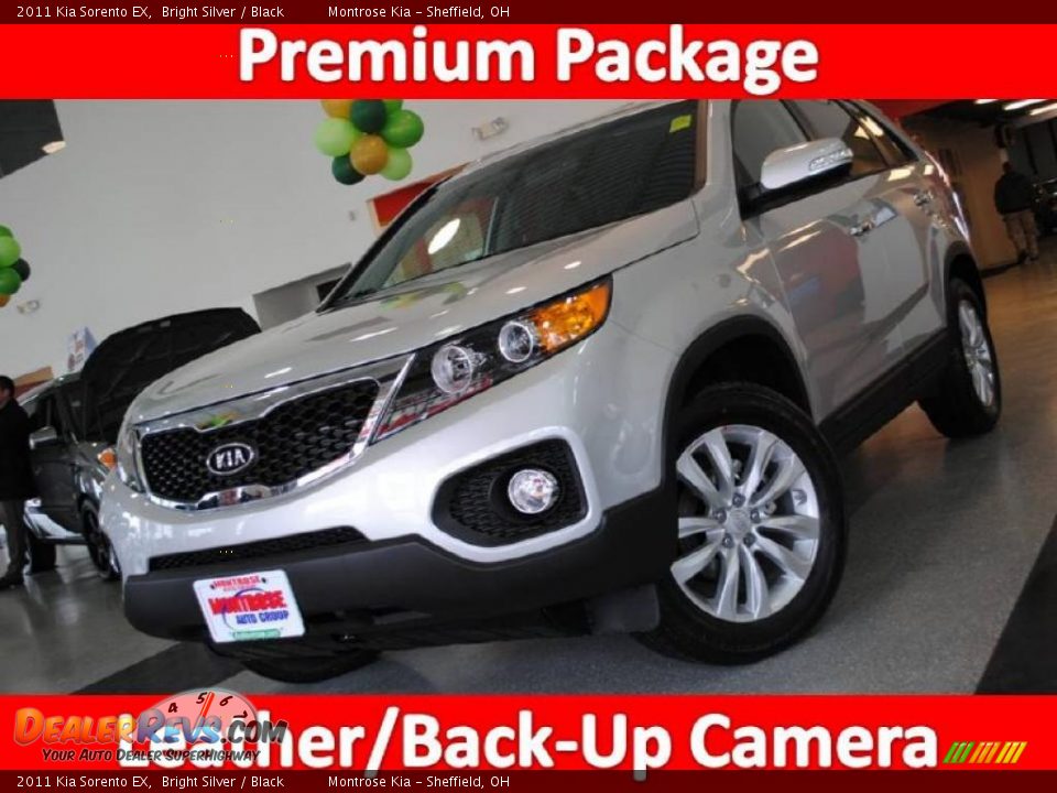 2011 Kia Sorento EX Bright Silver / Black Photo #1