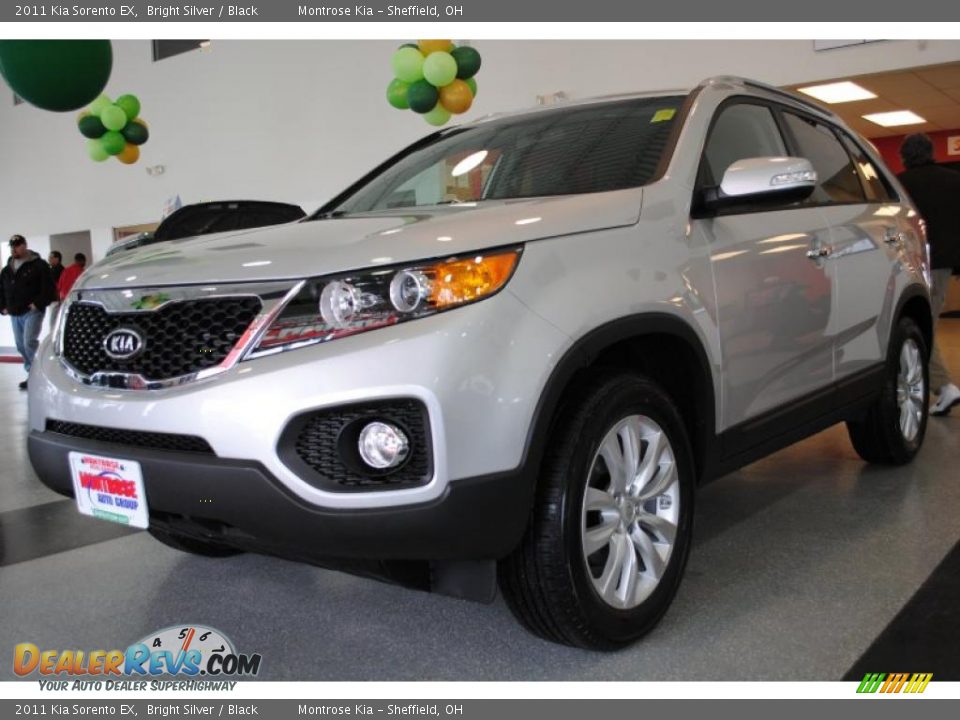 2011 Kia Sorento EX Bright Silver / Black Photo #3
