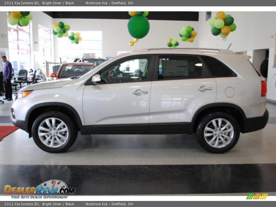 2011 Kia Sorento EX Bright Silver / Black Photo #4