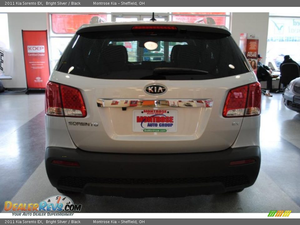 2011 Kia Sorento EX Bright Silver / Black Photo #6