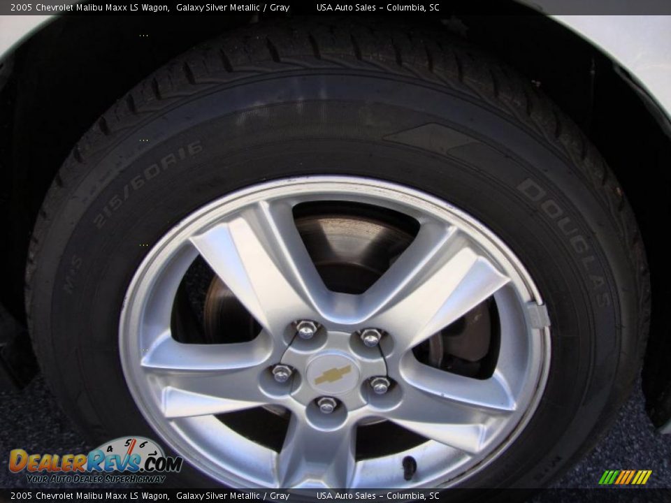 2005 Chevrolet Malibu Maxx LS Wagon Galaxy Silver Metallic / Gray Photo #18