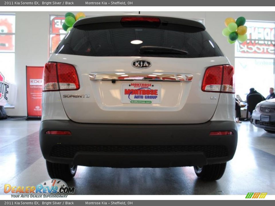 2011 Kia Sorento EX Bright Silver / Black Photo #7