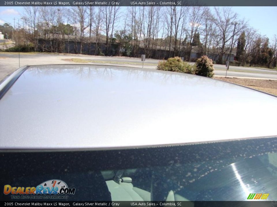 2005 Chevrolet Malibu Maxx LS Wagon Galaxy Silver Metallic / Gray Photo #19