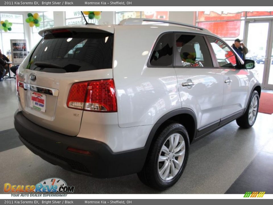 2011 Kia Sorento EX Bright Silver / Black Photo #8