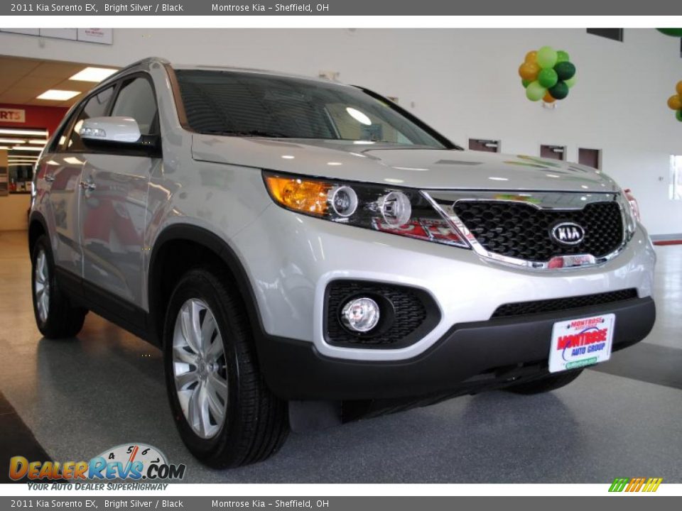 2011 Kia Sorento EX Bright Silver / Black Photo #10