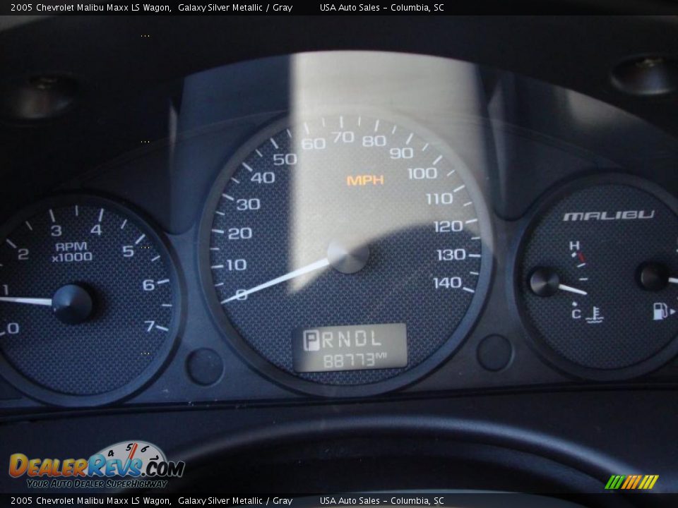 2005 Chevrolet Malibu Maxx LS Wagon Galaxy Silver Metallic / Gray Photo #23