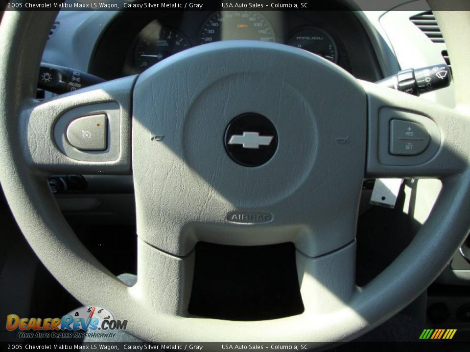2005 Chevrolet Malibu Maxx LS Wagon Galaxy Silver Metallic / Gray Photo #24