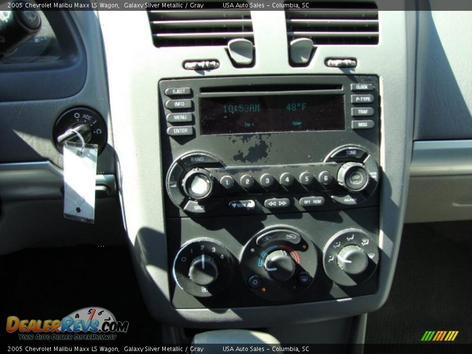 2005 Chevrolet Malibu Maxx LS Wagon Galaxy Silver Metallic / Gray Photo #25
